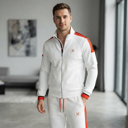 Premium Embroidered Men's Winter Tracksuit Set