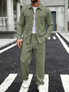 Linen Casual Workwear Set