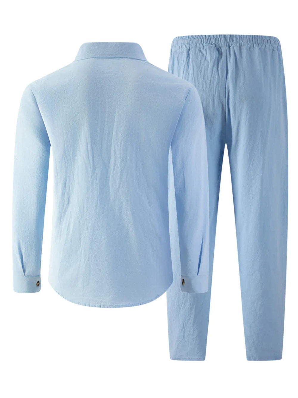 Linen Casual Workwear Set