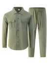 Linen Casual Workwear Set