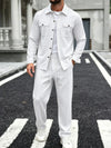 Linen Casual Workwear Set