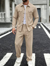 Linen Casual Workwear Set