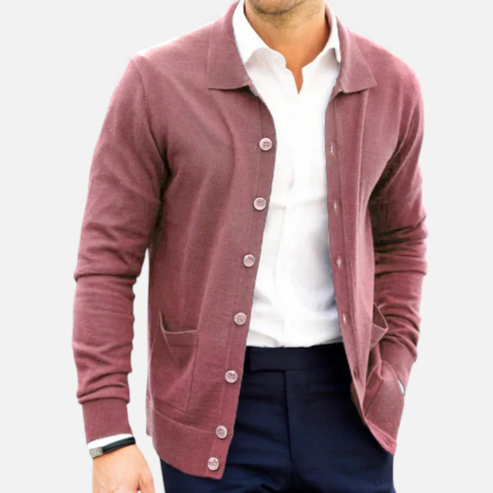 Men’s Polo Cardigan – Morley Edition