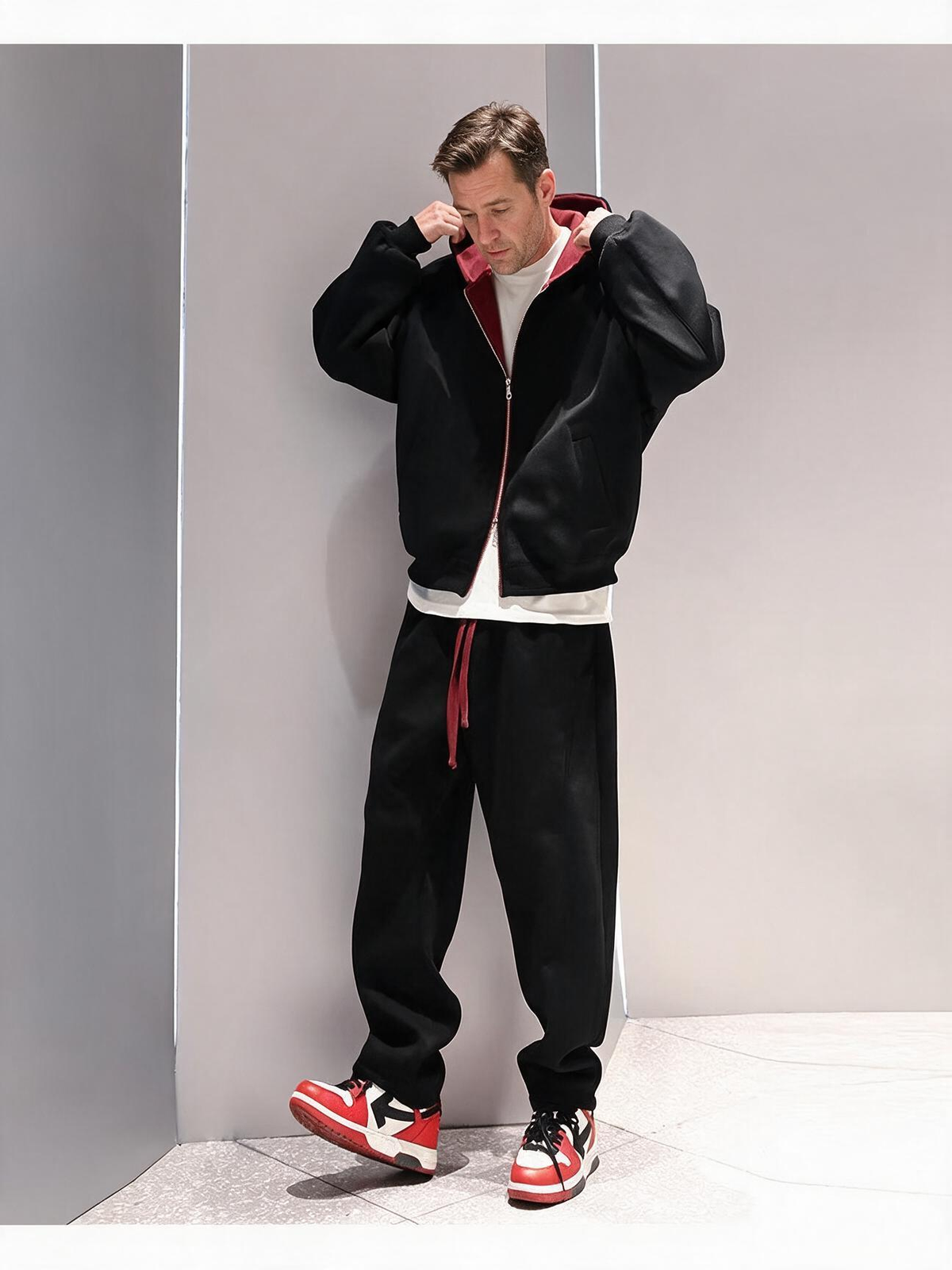 The Hudson heavyweight colorblock set
