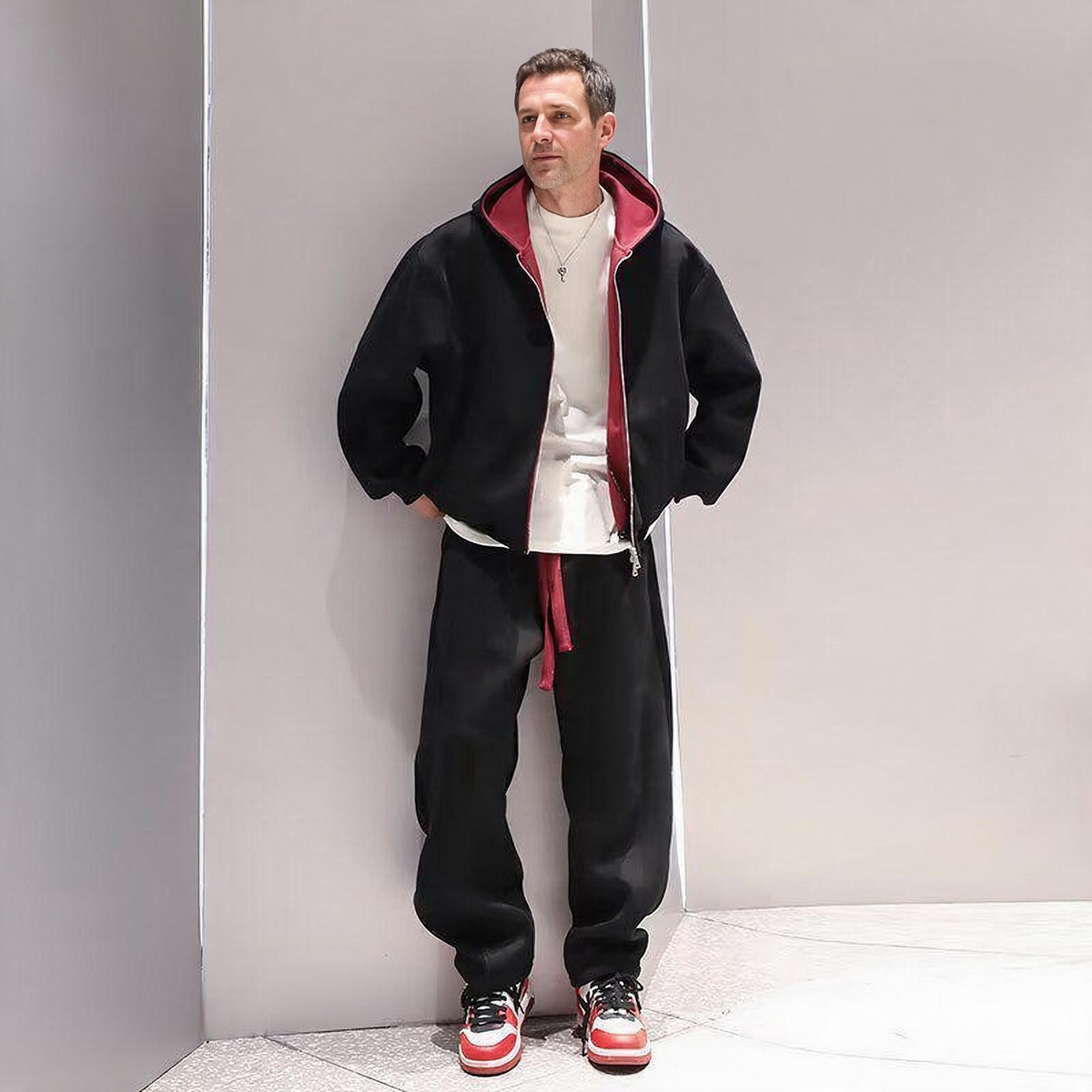The Hudson heavyweight colorblock set