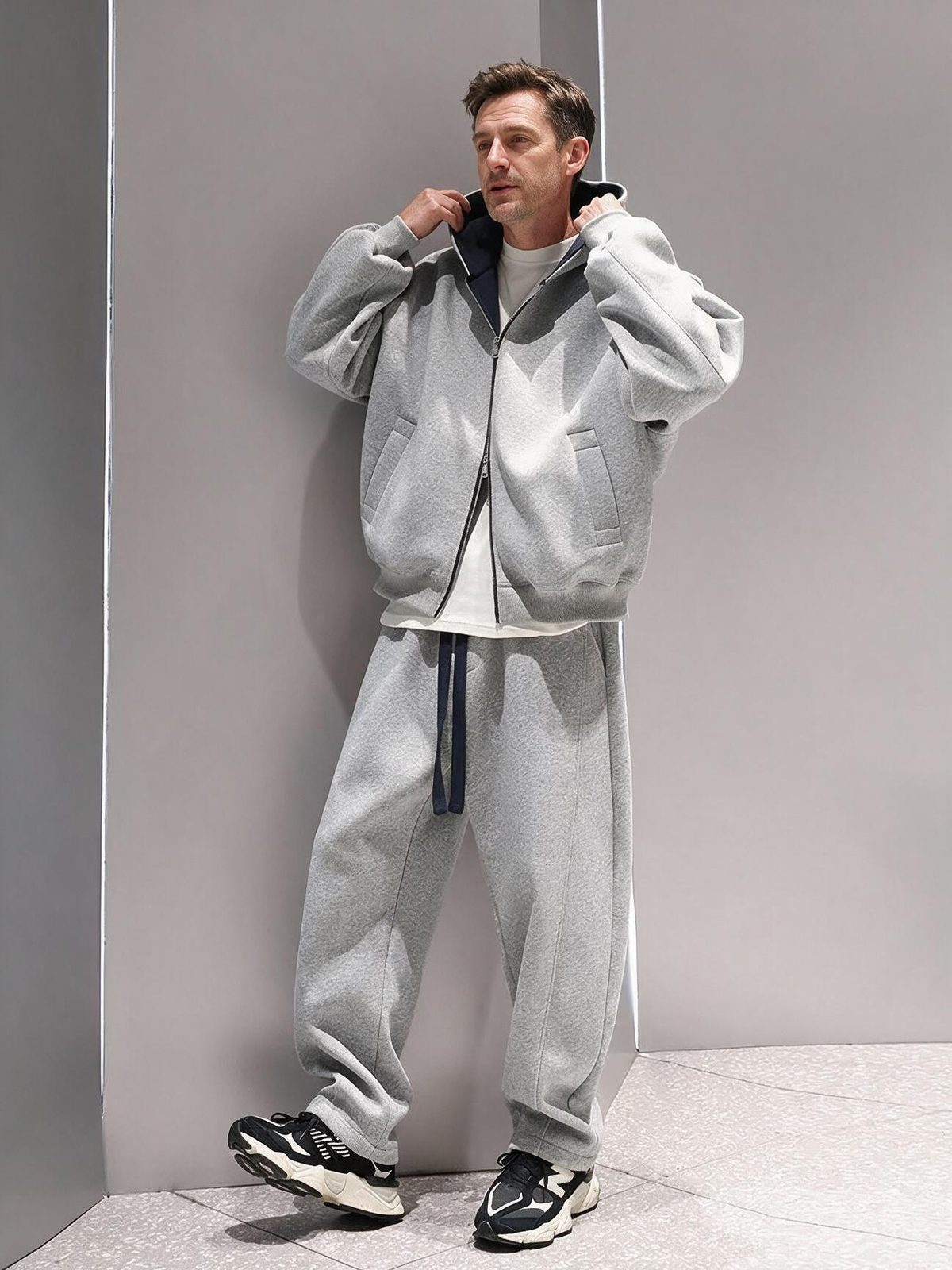 The Hudson heavyweight colorblock set