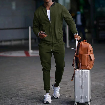 Herren-Freizeitjacke-Set, leicht