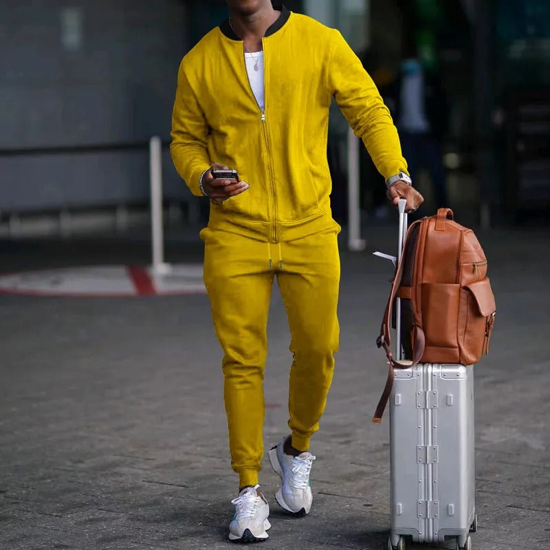 Herren-Freizeitjacke-Set, leicht