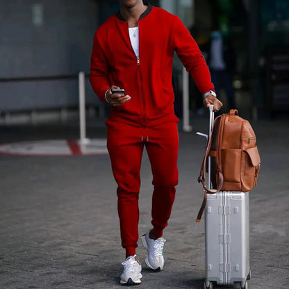 Herren-Freizeitjacke-Set, leicht
