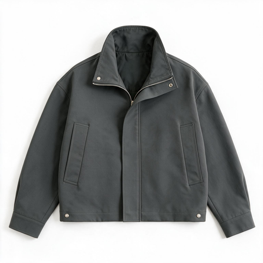 The "Metropolitan" Cropped Modular Bomber Jacket